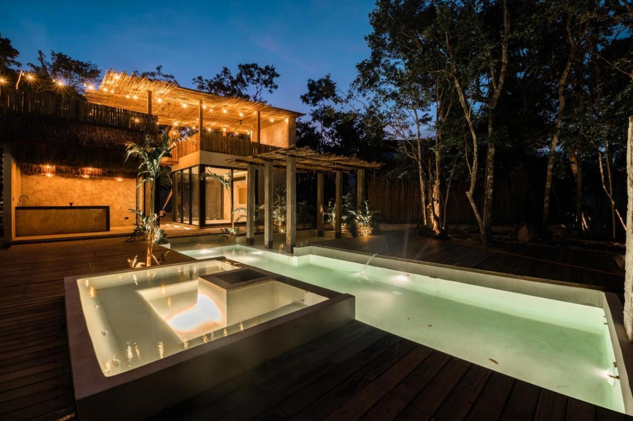 Villa Xuncari En El Corazon De La Selva Тулум Екстер'єр фото
