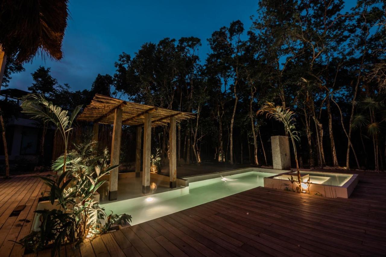 Villa Xuncari En El Corazon De La Selva Тулум Екстер'єр фото